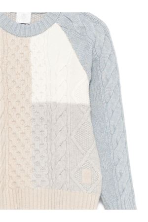 beige wool jumper ELEVENTY KIDS | EX9P00W0217999